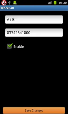 Call Blocker+ android App screenshot 2