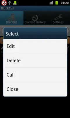 Call Blocker+ android App screenshot 3